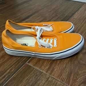 Orange Vans